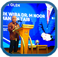 Menghadap
